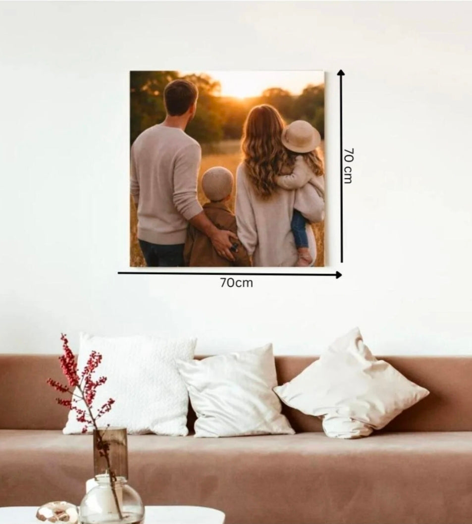 Tablou Canvas Personalizat cu Poza Ta - Decor Modern 50x50, 50x70, 70x70, 100x70